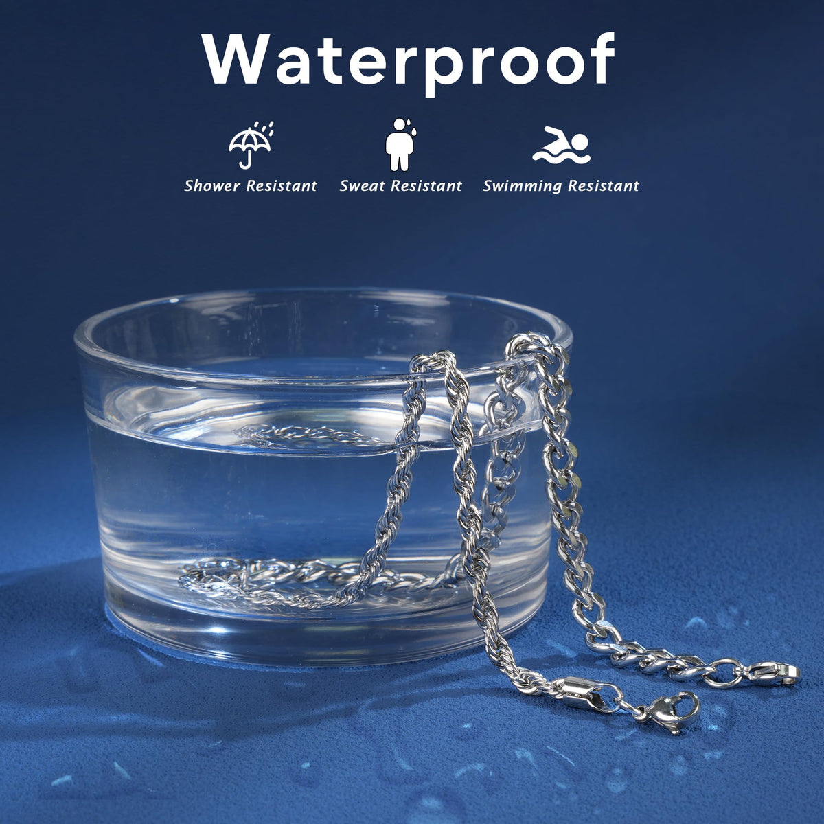 Mens Bracelet for Men, Waterproof Bracelet for Men Jewelry