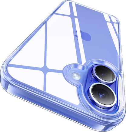 CASEKOO for iPhone Air Case, Crystal Clear, Patented Anti-Yellowing, Slim