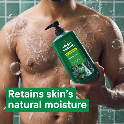 Irish Spring Body Wash for Men, Original Scent, 887 mL