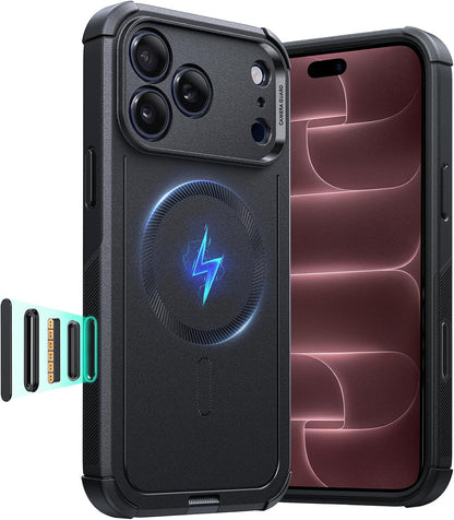 ESR Cyber Tough for iPhone 18 Pro Max/17 Pro Max Case, Black