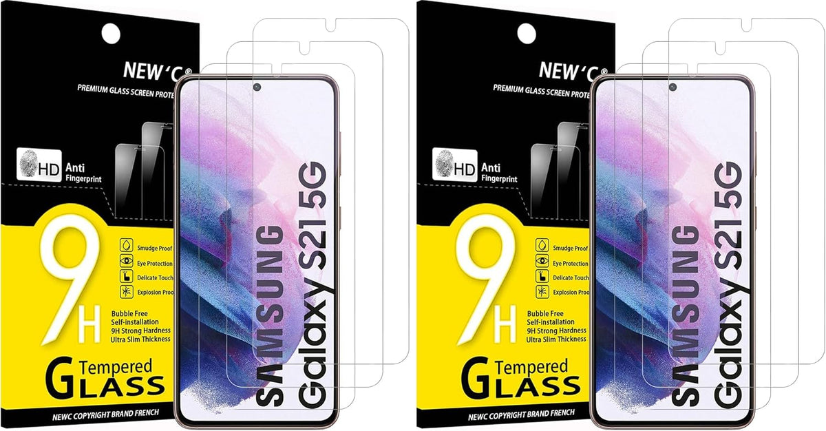 NEW'C for Samsung Galaxy S23 6.1" (SM-S911),Screen Protector Tempered Glass