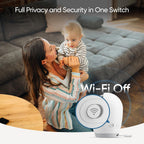 eufy Baby Monitor E21, 4K UHD Camera, 5" 720p Screen, No Wi-Fi
