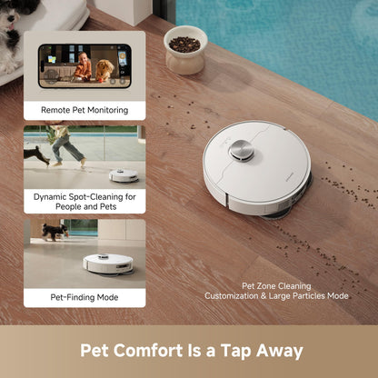 DREAME L40s Ultra AE Robot Vacuum and Mop, Self Emptying & Auto Refill