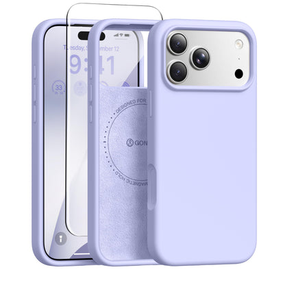 GONEZ for iPhone 18 Pro Max Case/iPhone 17 Pro Max Case, Mist Blue