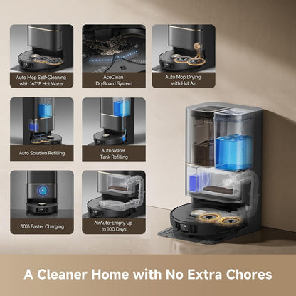 dreame L50 Ultra Robot Vacuum with Dual Laser & AI RGB Navigation