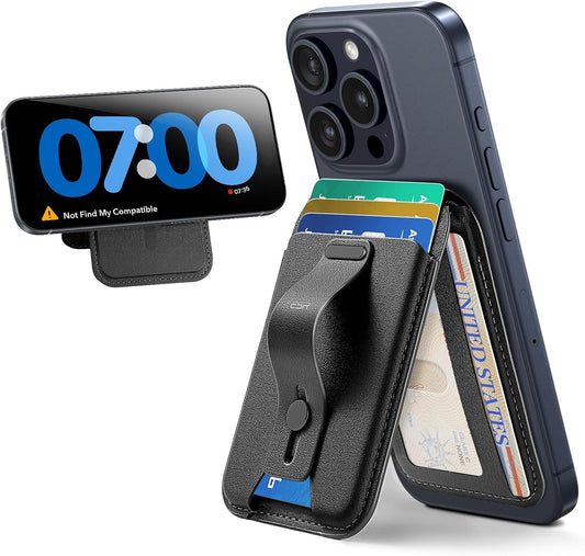 ESR for MagSafe Wallet Stand with Grip, 5 Card Holder, RFID Blocking