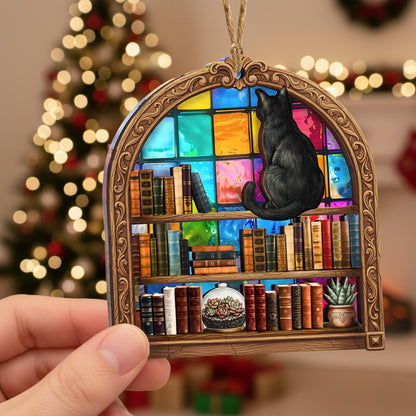 Book Lovers Gifts Book Ornament, Teacher Gifts for Women, Librarian, Reader