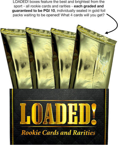 LOADED! 2025 Football Draft: 4 PGI Rookie Cards - Jeanty, Hunter, Jayden+