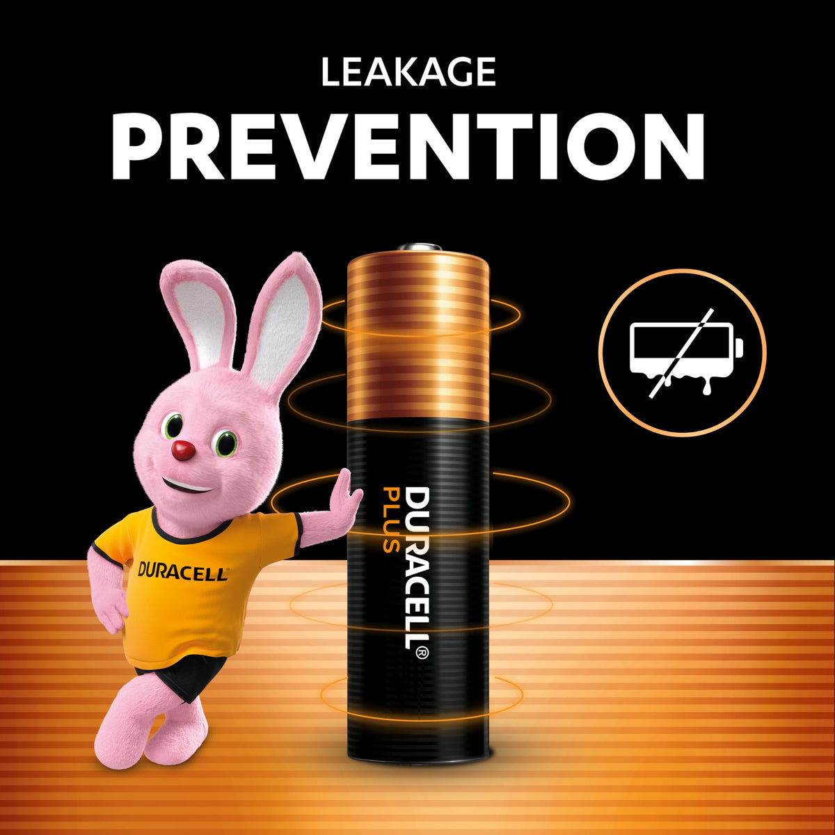 DURACELL Plus 9V Alkaline Batteries (2 Pack) 6LR61