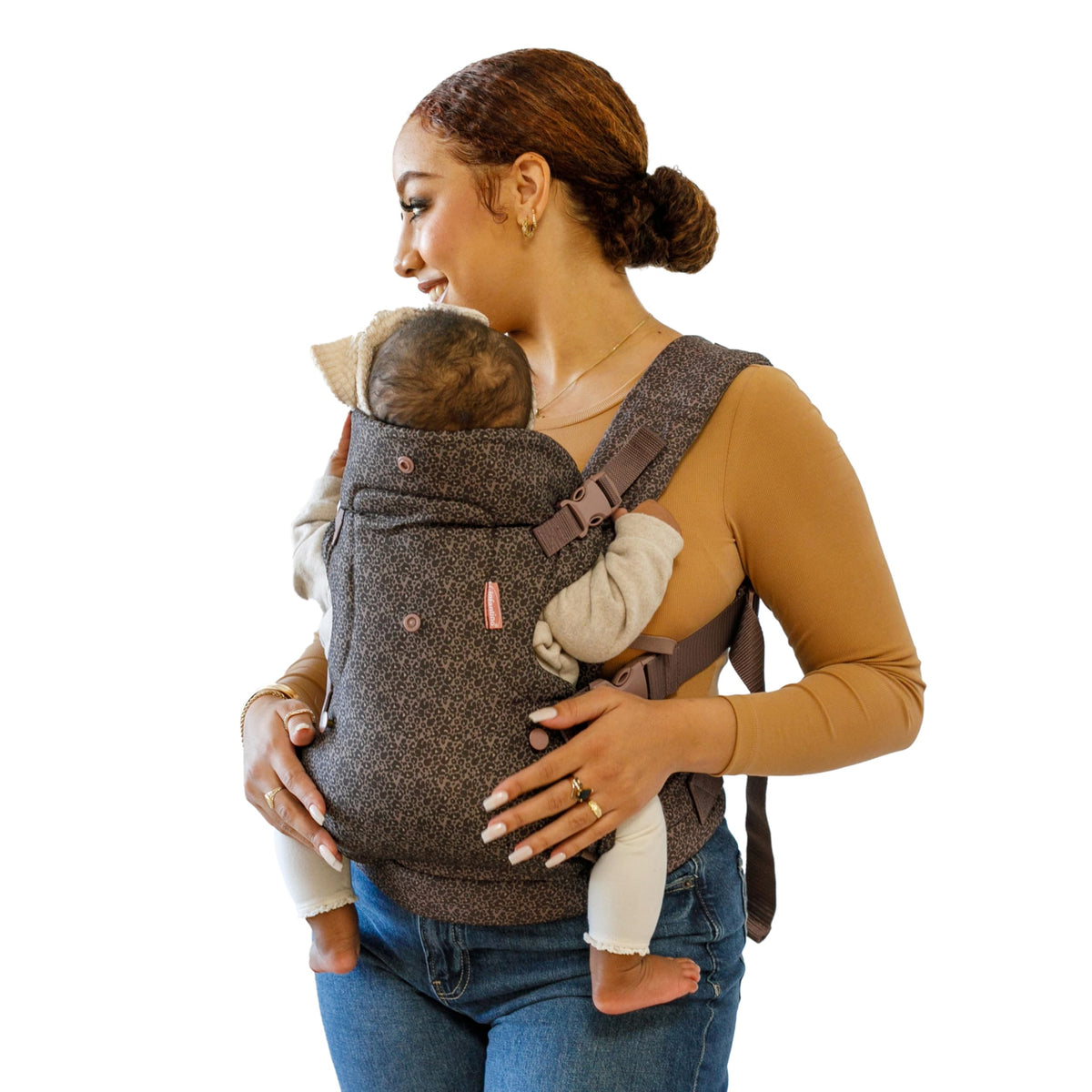 Infantino Flip 4-in-1 Baby Carrier Convertible Ergonomic, Gray