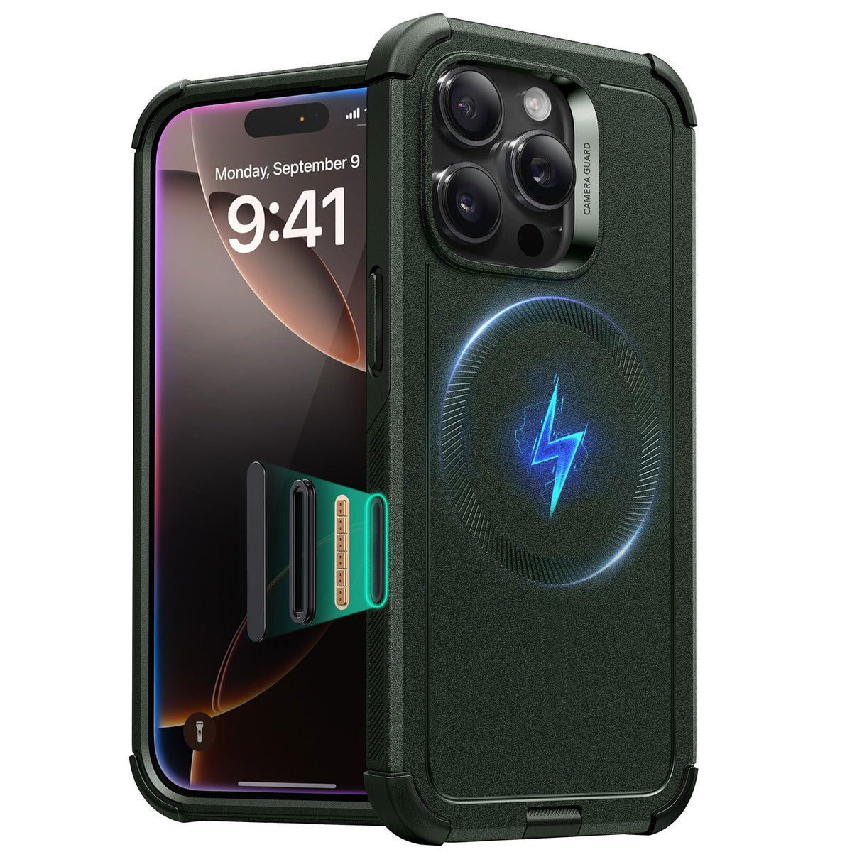 ESR Cyber Tough for iPhone 18 Pro Max/17 Pro Max Case, Black