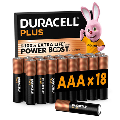 DURACELL Plus D Alkaline Batteries (4 Pack) 1.5V, LR20