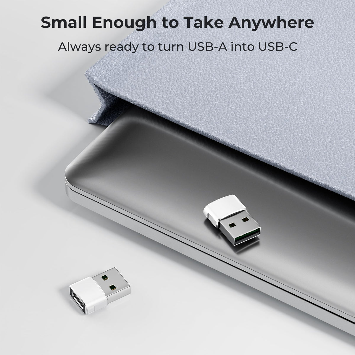 Basesailor USB to USB C Adapter,USBC Female to USB A Male Charger Adapter