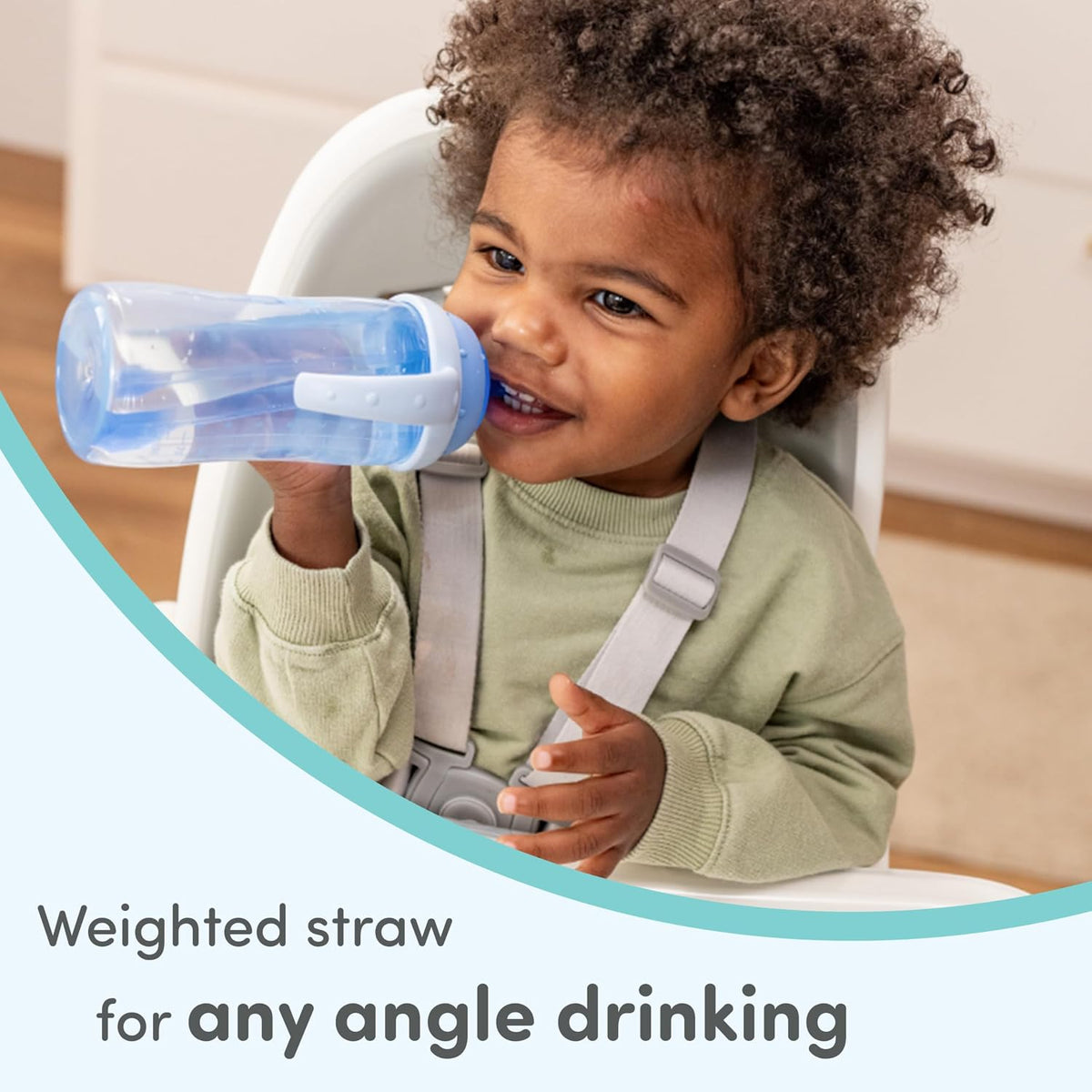 NUK Learner Straw Cup, 10oz, 2-Pack, Amazon Exclusive Timeless