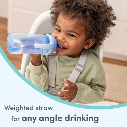 NUK Learner Straw Cup, 10oz, 2-Pack, Amazon Exclusive Timeless
