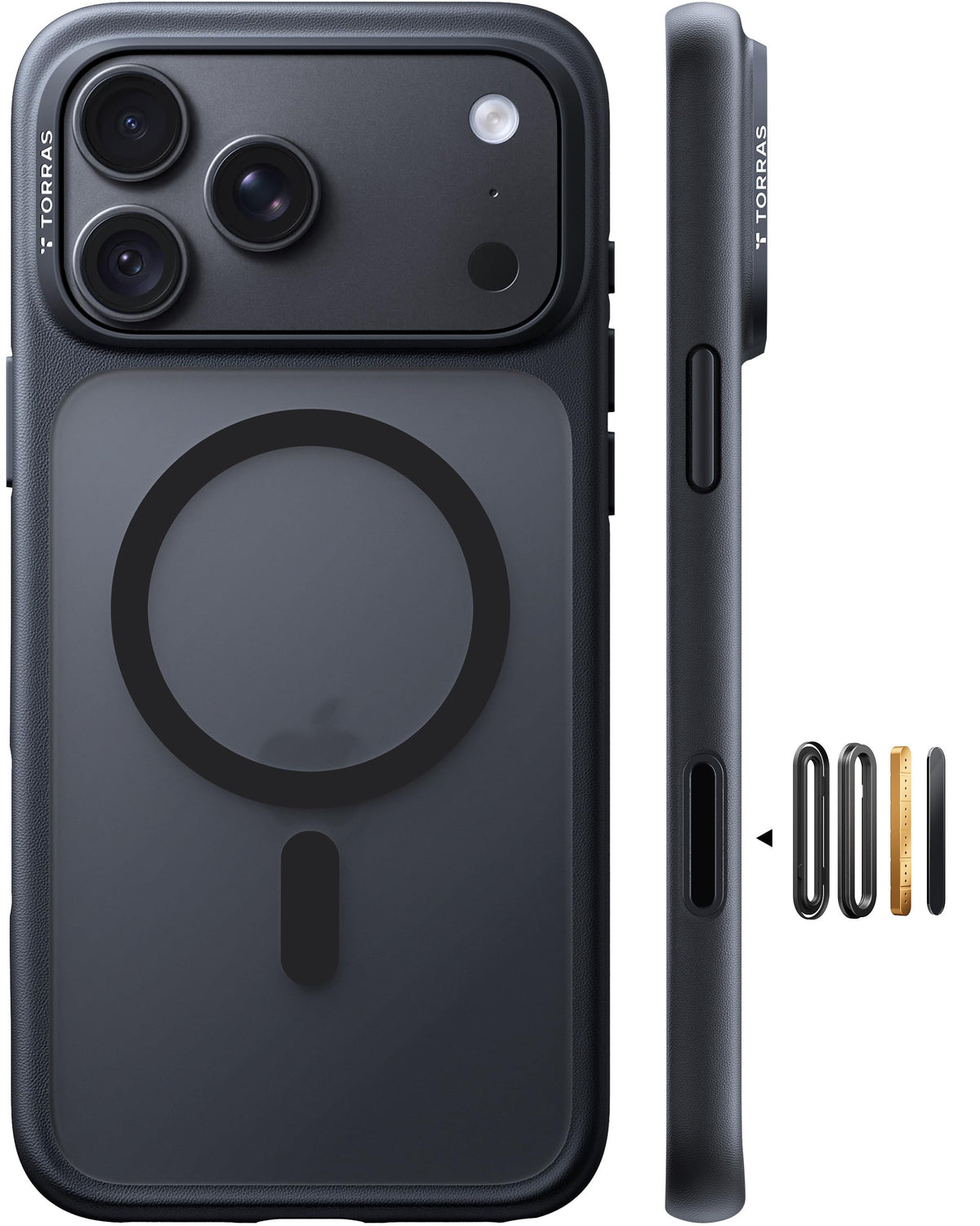TORRAS Stronger Magnetic & Shockproof for iPhone 18 Pro Max Case Burgundy