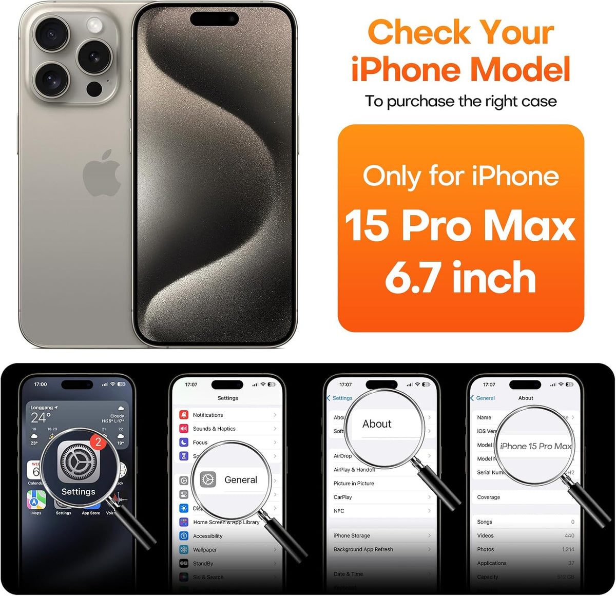 ImpactStrong Magnetic Guard Designed for iPhone 17 Air Case [Camera Protection] [Military Grade Drop Tested] [Compatible with MagSafe] Slim Translucent Matte Phone Case (6.6") - Navy Blue