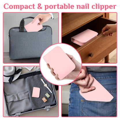 MINKINH Nail Clippers Set Manicure Pedicure Kit, 26-Piece Stainless Steel