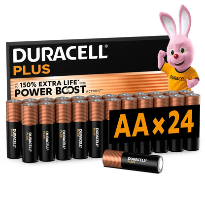 DURACELL Plus D Alkaline Batteries (4 Pack) 1.5V, LR20