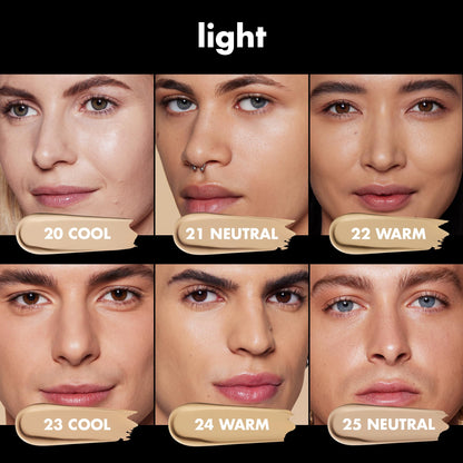 e.l.f. Soft Glam Satin Foundation, Medium Coverage, 43 Tan Cool