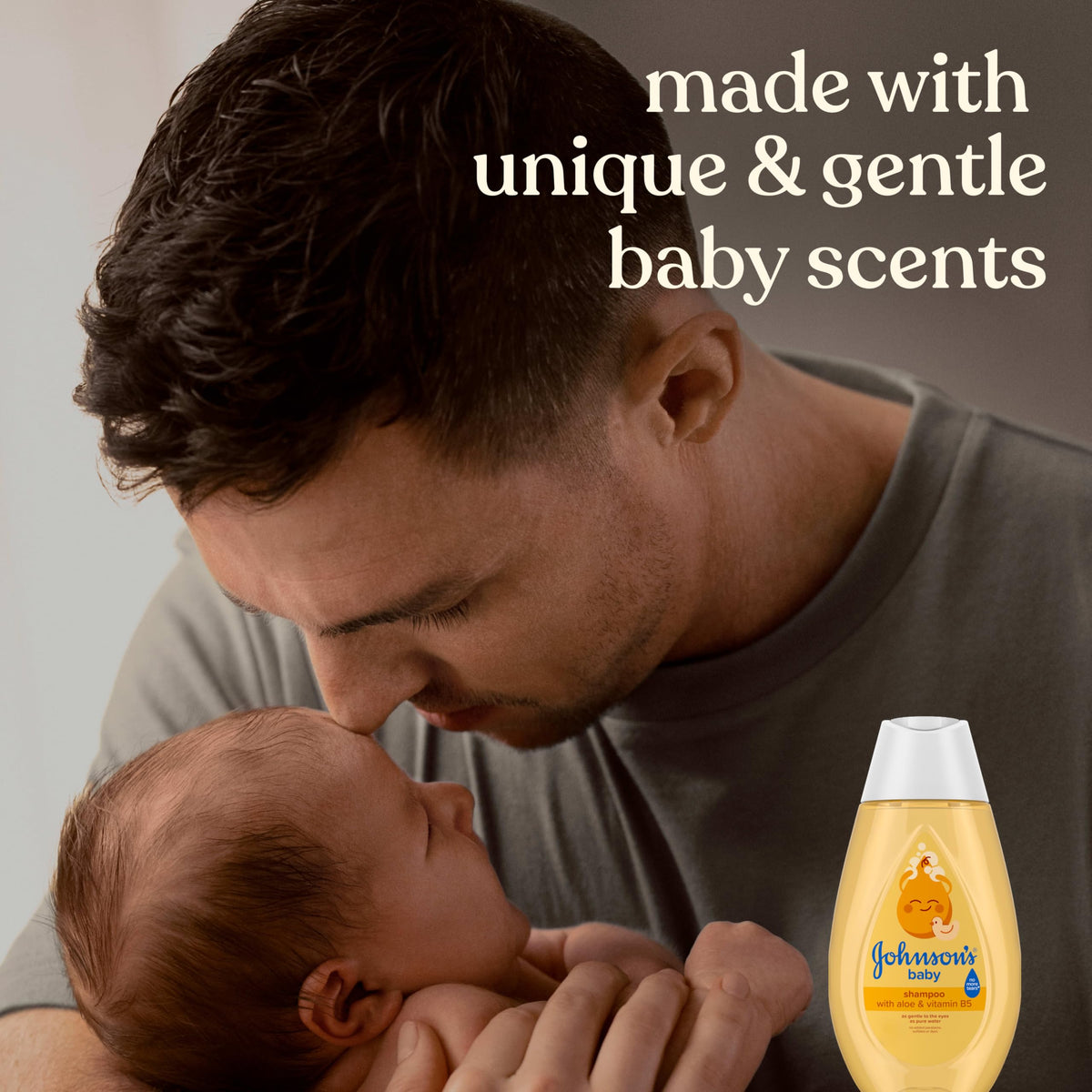 Johnson's Baby Shampoo with Aloe & Vitamin B5, Tear-Free, 20.3 fl. oz