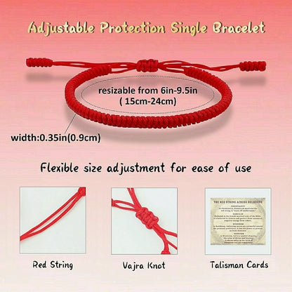 Red Bracelet for Women Men Red String Bracelet Baby Protection Gift