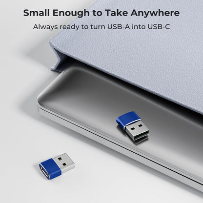 Basesailor USB to USB C Adapter,USBC Female to USB A Male Charger Adapter
