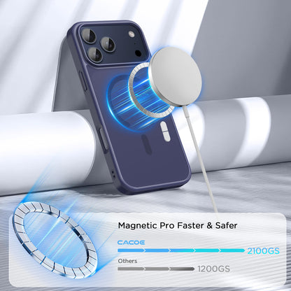CACOE Magnetic Case for iPhone 17 6.3 inch, Light Purple