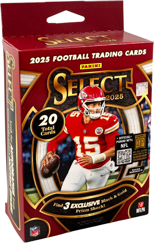 2025 Panini Select Football Trading Cards Hanger Box