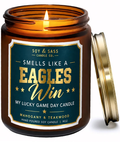 Vikings Gifts for Women / Men - Smells like a Vikings Win Candle, USA Made