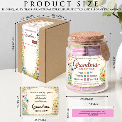 Read This When Bible Verses Jar – Birthday Gifts for Women, Christian Gifts, Christmas Gift for Women, Gift for Mom from Daughter