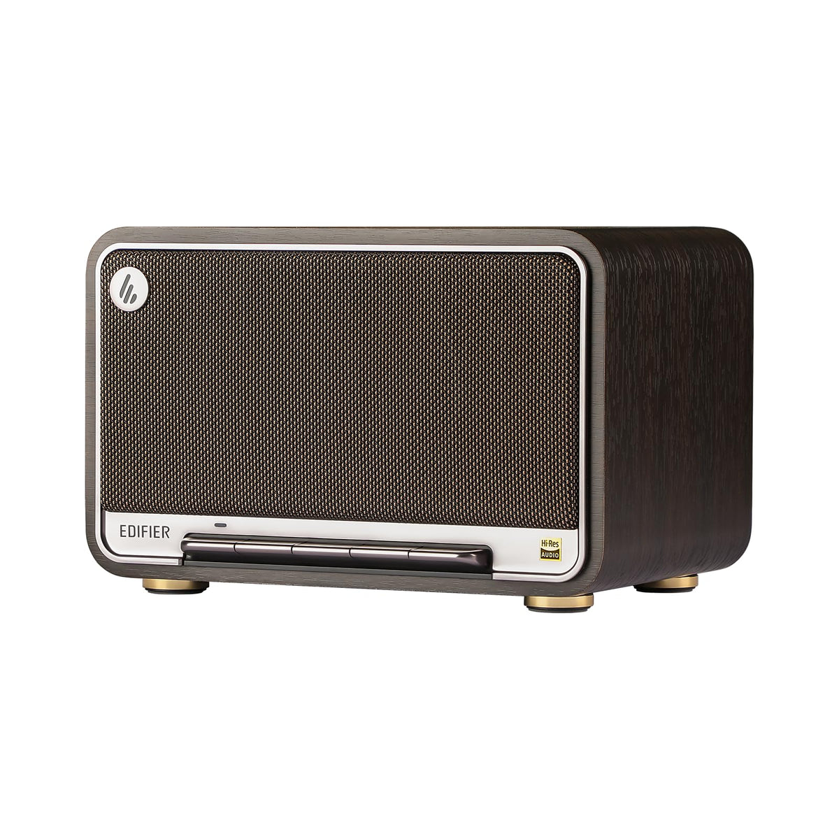 Edifier D32 Retro Wooden Tabletop Wireless Speaker AirPlay2, White