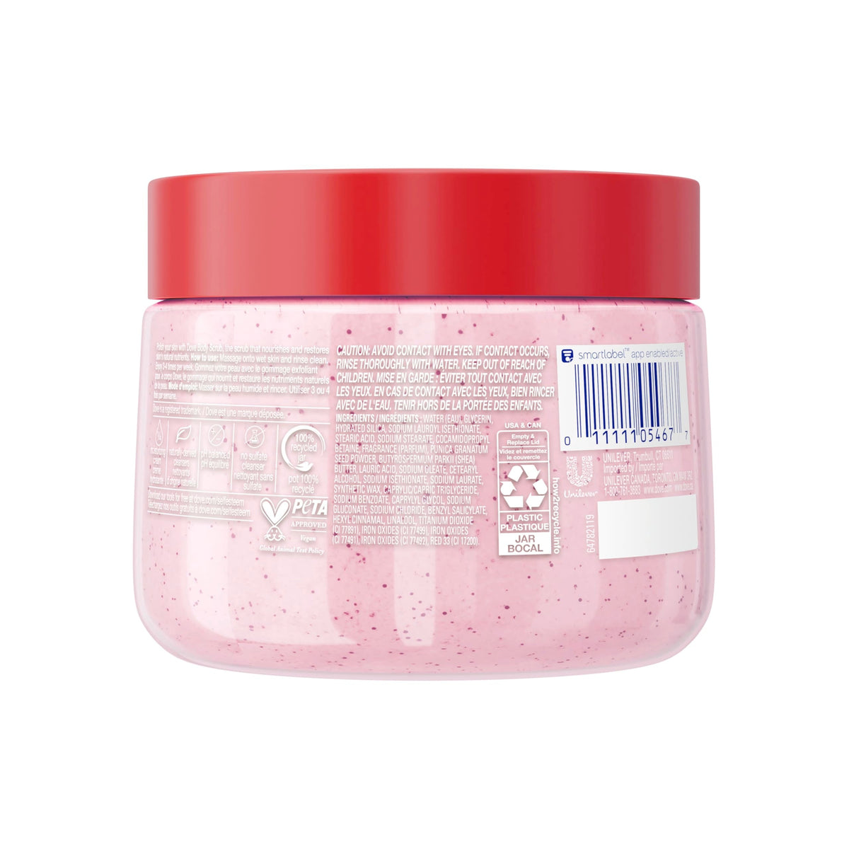 Dove Exfoliating Body Scrub, Brown Sugar & Coconut Butter, 15 oz
