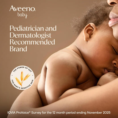 Aveeno Baby Daily Moisture Wash & Shampoo, Tear-Free, 18 fl. oz