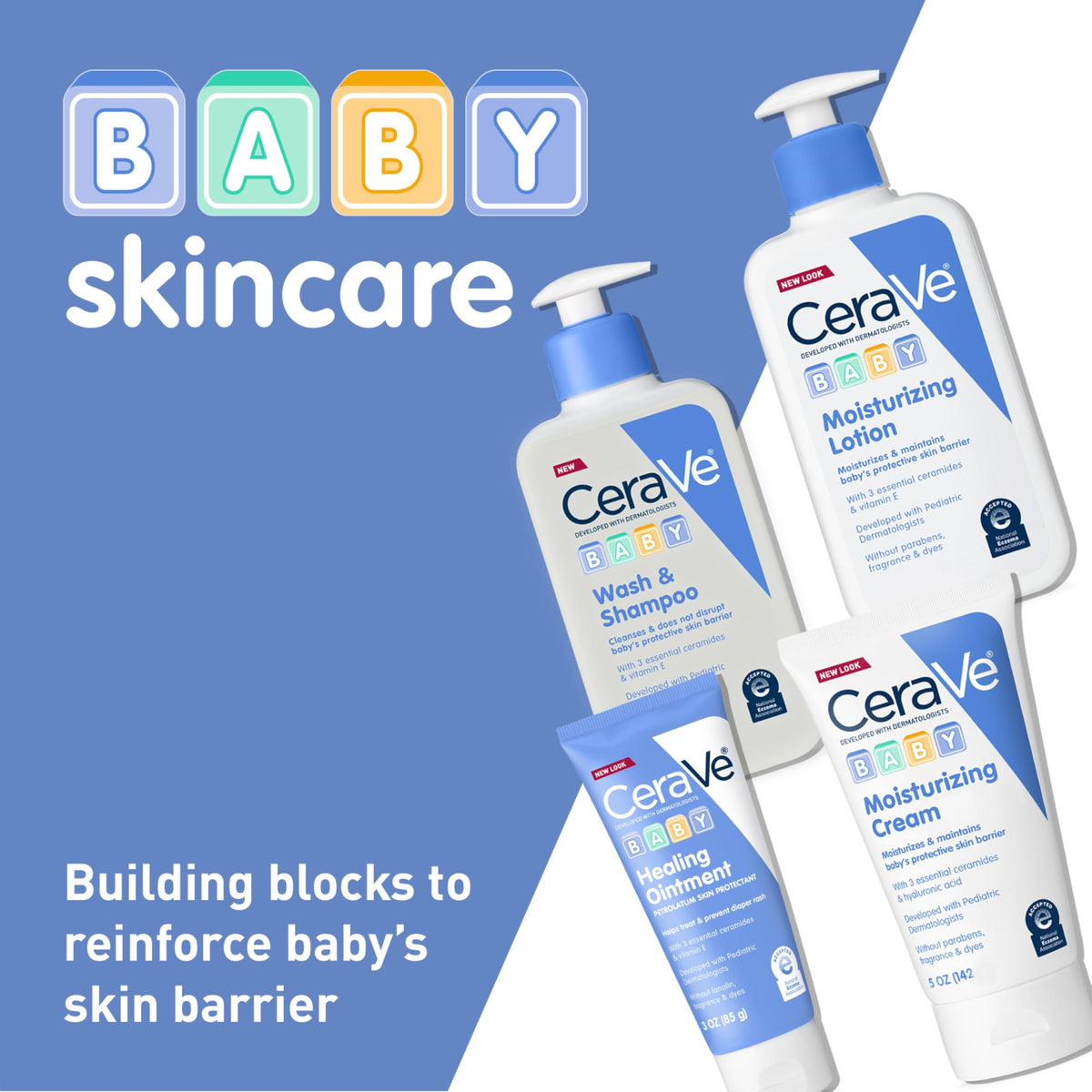 CeraVe Baby Lotion, Baby Skin Moisturizer with Vitamin E & Niacinamide,16oz