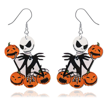 Halloween Earrings for Girls Matching Halloween Gothic Costumes