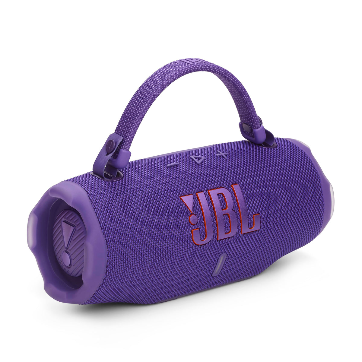 JBL Charge 6 Portable Waterproof Speaker with Powerbank and Strap - Black (Renewed)