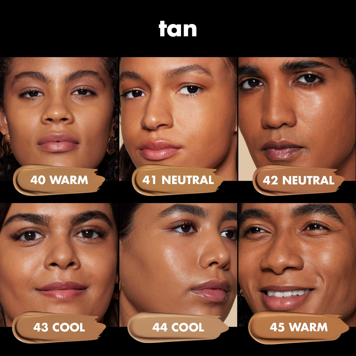e.l.f. Soft Glam Satin Foundation, Medium Coverage, 43 Tan Cool