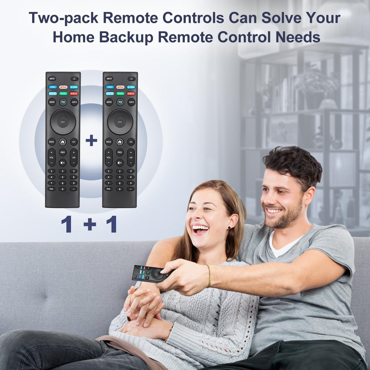 Replacement for Samsung TV Remote, for All 2018-2024 Samsung Remote Control for Smart TV with Voice Control. No Solarcell. 2-Year Warranty.