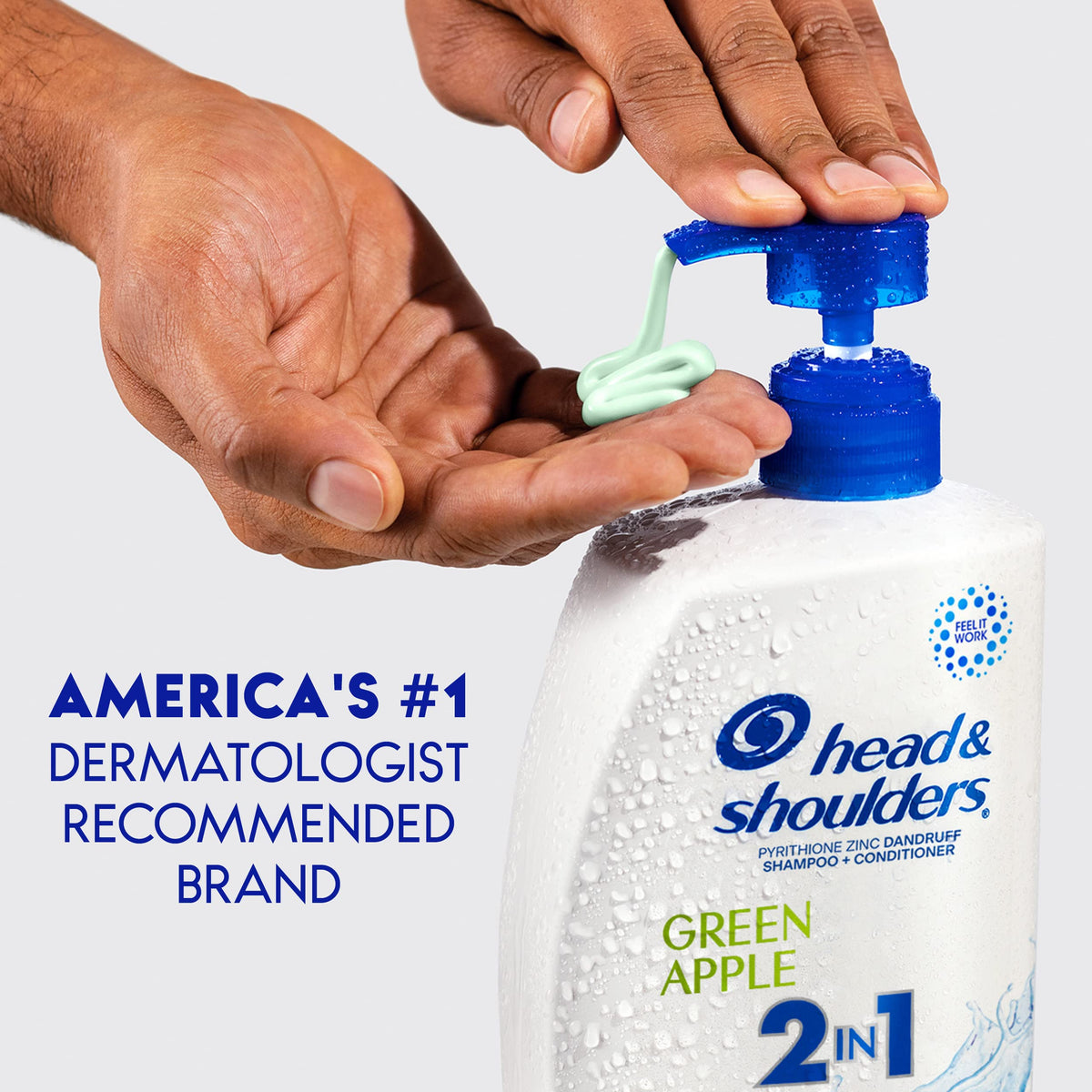 Head and Shoulders Classic Clean Anti-Dandruff 2 in 1 Paraben Free Shampoo and Conditioner, 32.1 fl oz