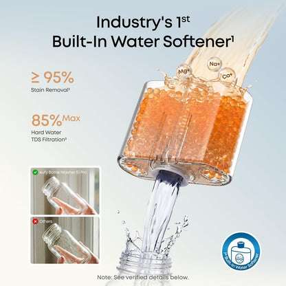 eufy S1 Pro Baby Bottle Washer, Sterilizer & Dryer, Built-in Water Softener