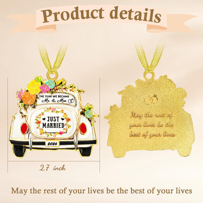 Sereney Engagement Gifts for Couples, Engagement Christmas Ornament 2026