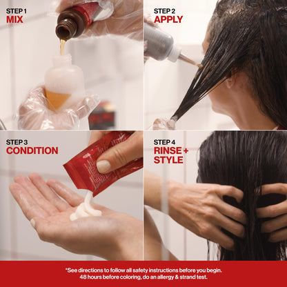 Revlon ColorSilk with Bond Repair Hair Color, 51 Light Brown, 3pk