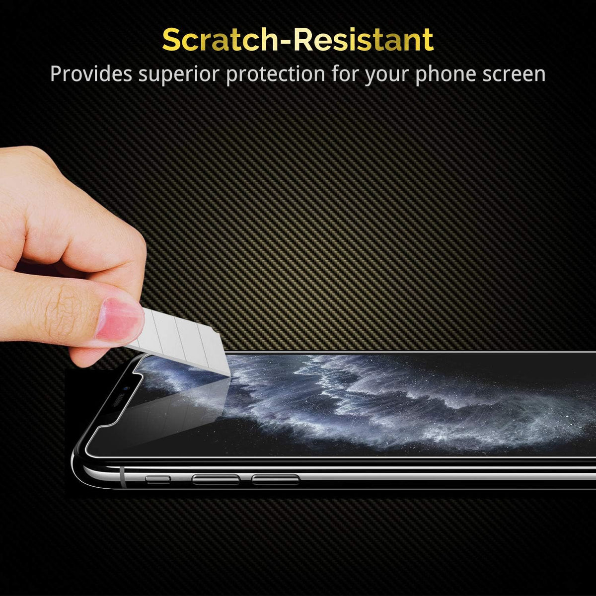 UNBREAKcable 3-Pack Screen Protector for iPhone SE 2022/SE 2020, iPhone 8/7