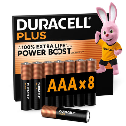 DURACELL Plus D Alkaline Batteries (4 Pack) 1.5V, LR20