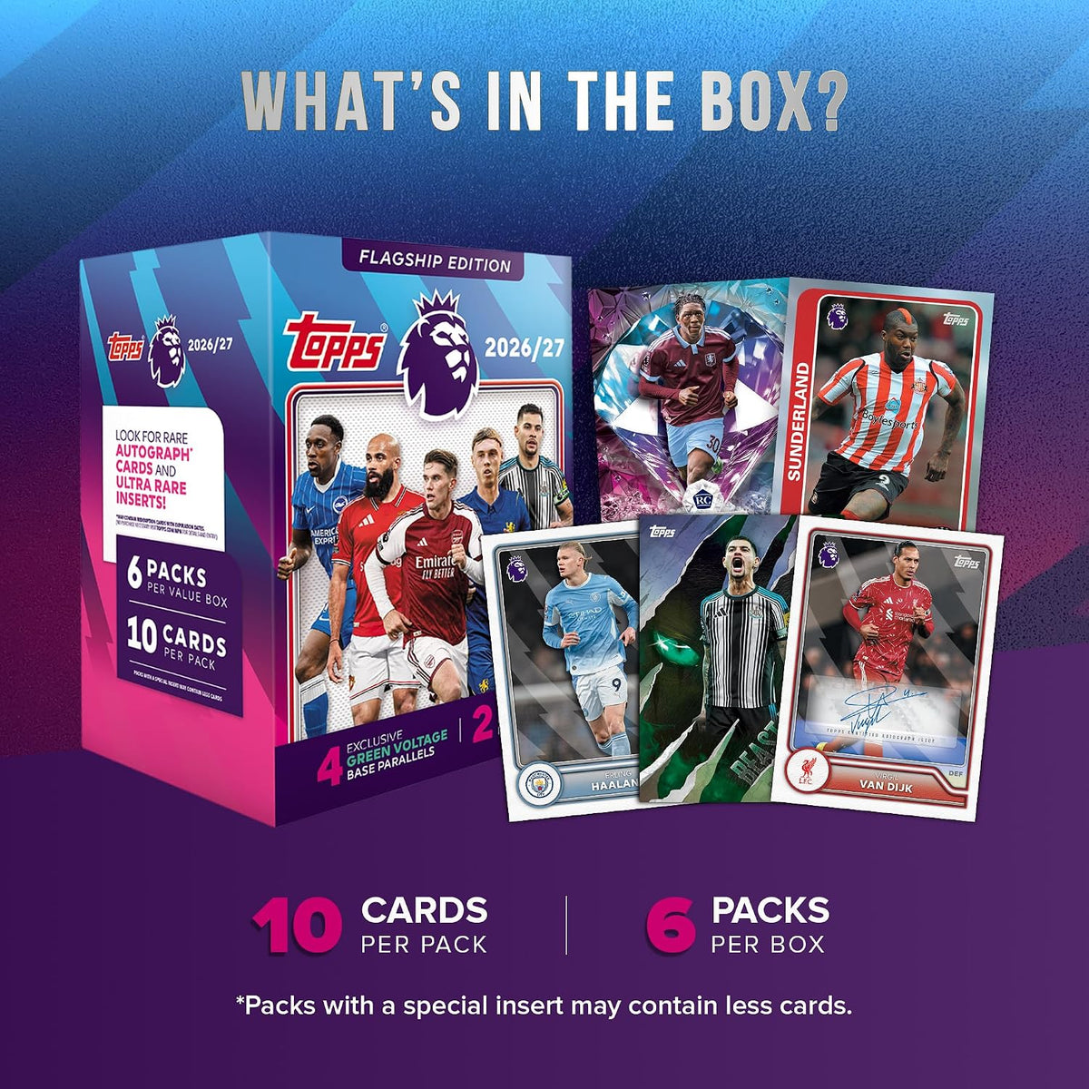 Topps Flagship Premier League 2026/27 - Factory Sealed - Value Box