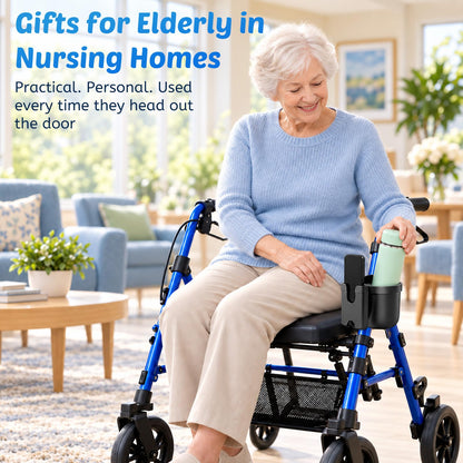 2-Pack Cup Holder for Walker: Wheelchair Cup Holder for Seniors and Adults