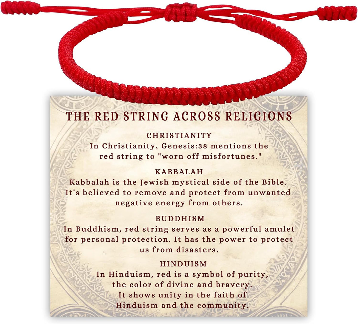 Red Bracelet for Women Men Red String Bracelet Baby Protection Gift
