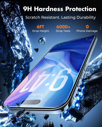 UNBREAKcable 2-Pack Screen Protector for iPhone 14 Plus/13 Pro Max