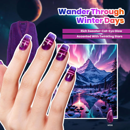 Beetles Gel Nail Polish Kit with U V Light - 80Pcs 55 Colors Gel Nail Kit